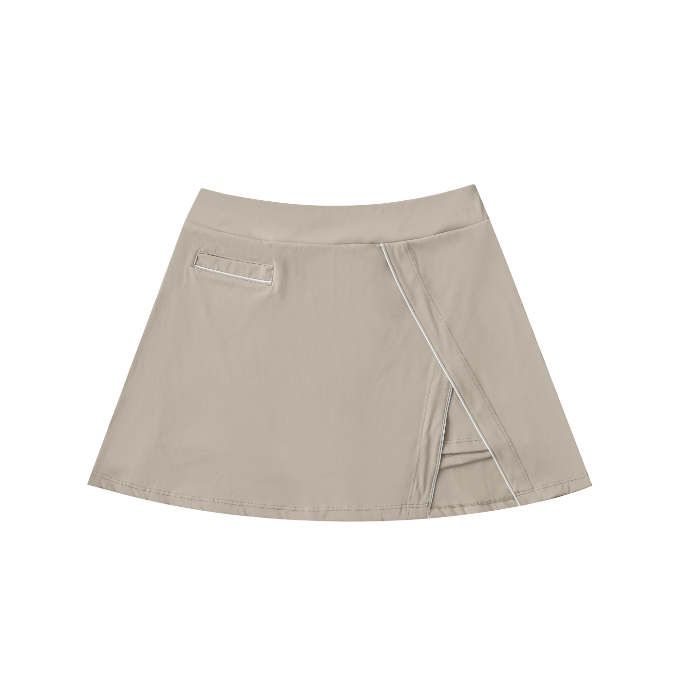 High-Waist Pocketed Skirt