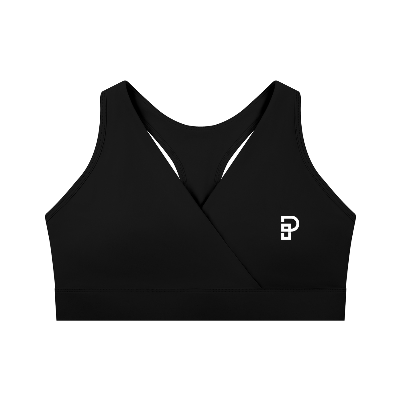 Women's Crossover V-Neck Sports Bra
