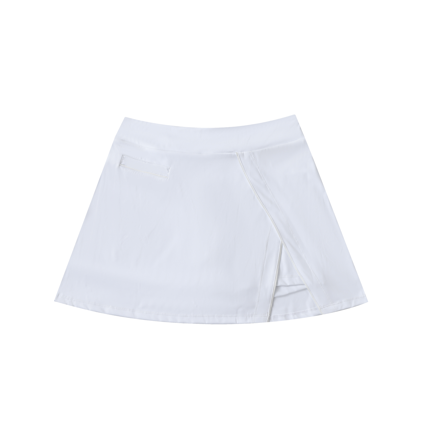 High-Waist Pocketed Skirt