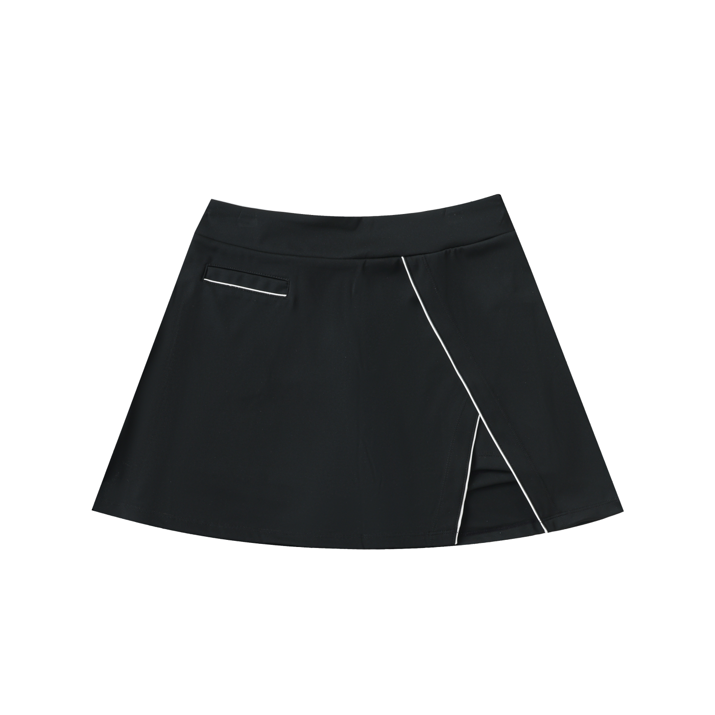 High-Waist Pocketed Skirt